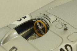 Mercedes 300 SLR #19 24h Le Mans 1955, Fangio/Moss, silver, 432553000, Minichamps 1:43