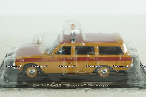 Газ-24-02 Волга, Эскорт, Аэрофлот, Автомобиль на службе №21  1:43
