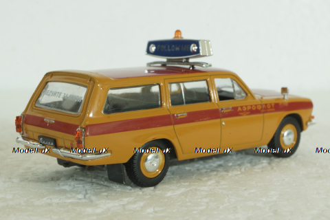 Газ-24-02 Волга, Эскорт, Аэрофлот, Автомобиль на службе №21  1:43