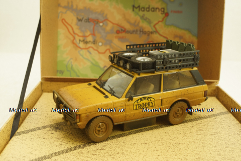 Range Rover camel trophy Papua New Guinea  1982  Dirty Version, Almost Real 1:43
