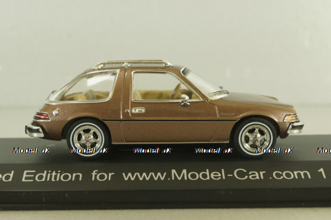 AMC Pacer X 1975, brown metallic, PRD137, Premium X 1:43