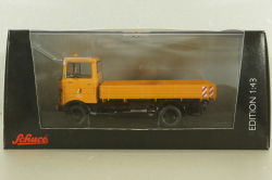 Mercedes LP 608 truck, orange, 03526, Schuco 1:43