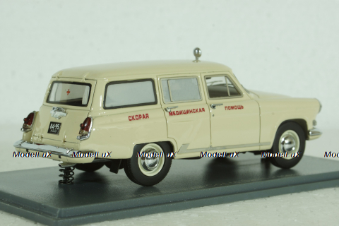 Газ-22Б Волга, Скорая помощь 1966, из к/ф Кавказская пленница, 43813, NEO 1:43