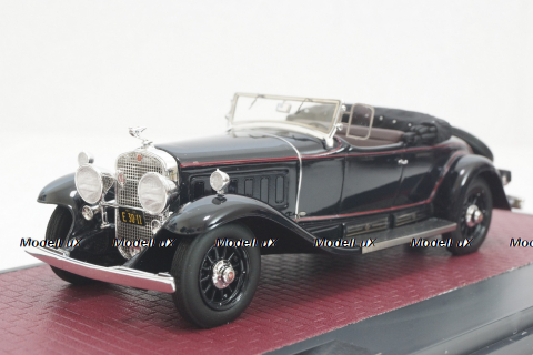 Cadillac V-16 452 Roadster Fleetwood (open) blue, 1930, MX20301-451, Matrix 1:43