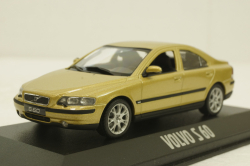 Volvo S60, 2002, gold, 433171263, Minichamps 1:43 