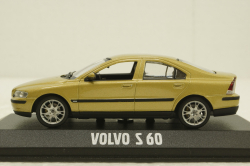 Volvo S60, 2002, gold, 433171263, Minichamps 1:43 