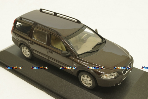 Volvo V70XC, brown, 10411, Minichamps 1:43