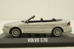 Volvo C70 cabriolet, 1990, silver, Minichamps 1:43