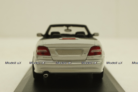 Volvo C70 cabriolet, 1990, silver, Minichamps 1:43