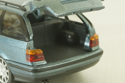 BMW 325i Touring (E36) 1992, blue, 80429419973, Schuco 1:43