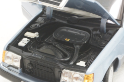 Mercedes 230 E 1990,W124 light blue, 183945, Norev 1:18