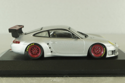 Porsche 911 GT3 RS (996) 2004, silver, Minichamps 1:43
