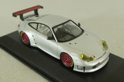 Porsche 911 GT3 RS (996) 2004, silver, Minichamps 1:43