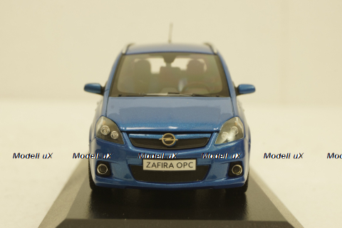 Opel Zafira OPC, blue, Minichamps 1:43