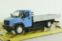 Газон Next C41R33 бортовой гол/сер, Н243, Наш автопром 1:43