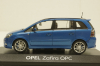 Opel Zafira OPC, blue, Minichamps 1:43