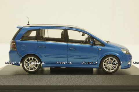 Opel Zafira OPC, blue, Minichamps 1:43