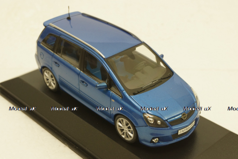 Opel Zafira OPC, blue, Minichamps 1:43
