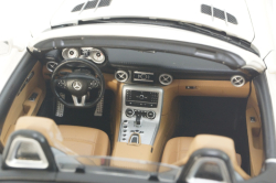 Mercedes SLS AMG Roadster R197 2009, white, 183491, Norev 1:18