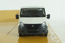 Газель Next А22R23 бортовой бел/сер, Н560, Наш автопром 1:43