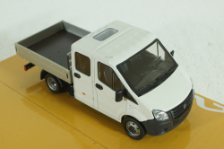 Газель Next А22R23 бортовой бел/сер, Н560, Наш автопром 1:43