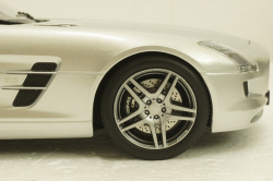 Mercedes SLS AMG Gullwing Coupe (C197) 2009, silver metallic, 183490, Norev 1:18