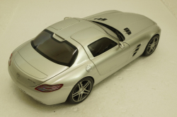 Mercedes SLS AMG Gullwing Coupe (C197) 2009, silver metallic, 183490, Norev 1:18