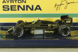 Lotus Renault 98T Ayrton Senna 1986, John Player Special, 540864312, Minichamps 1:43