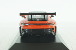 Porsche 911 (992) GT3 RS mit Weissach-Paket, red with black rims and black décor, 413062108, Minichamps 1:43