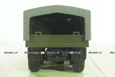 Краз-260 борт с тентом, Зеленый, 1979г, Н290, Наш Автопром 1:43