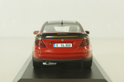 Mercedes C 230 Sport coupe (CL203) 2001, red, 430 03000, Minichamps 1:43