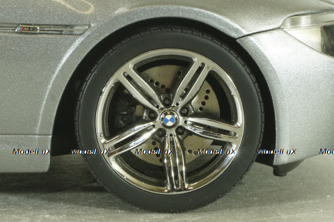 BMW M6 (E63) 2003, grey 08703S, Kyosho 1:18