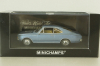 Opel Record (C) coupe 1966, blue metallic, 430046120, Minichamps 1:43