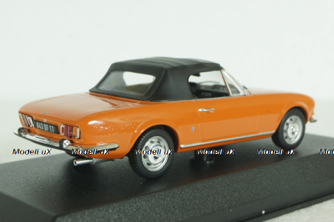 Peugeot 504 Cabriolet 1970, orange, 475432, Norev 1:43