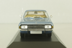 Opel Record (C) coupe 1966, blue metallic, 430046120, Minichamps 1:43