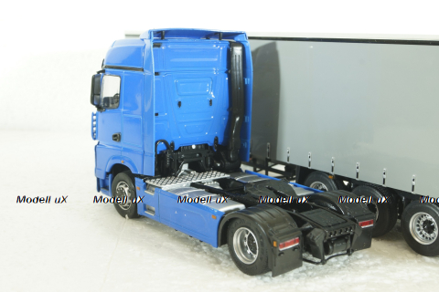 Камаз-54901 с п/п Нефаз-93341, син/серый, 102996, АвтоИстория 1:43