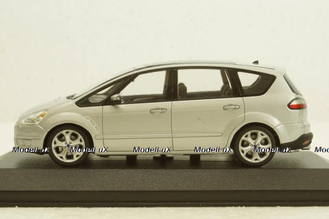 Ford S-Max 2007, Silver, 433085402, Minichamps 1:43