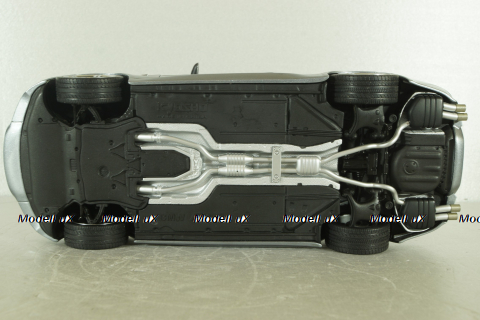 BMW M6 (E63) 2003, grey 08703S, Kyosho 1:18