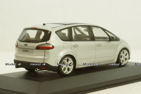 Ford S-Max 2007, Silver, 433085402, Minichamps 1:43