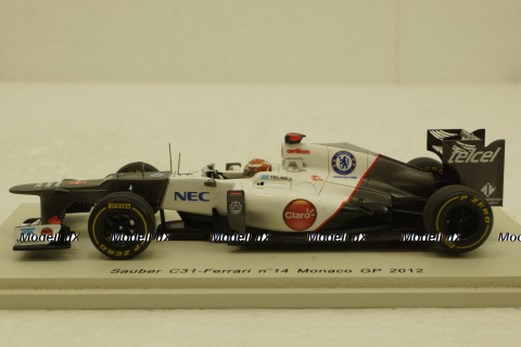Sauber F1 C31 N14 GP Montecarlo 2012 Kamui Kobayashi, S3032, Spark 1:43