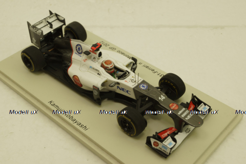Sauber F1 C31 N14 GP Montecarlo 2012 Kamui Kobayashi, S3032, Spark 1:43