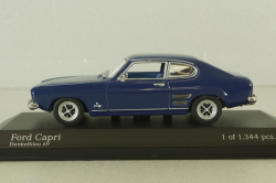 Ford Capri 1969, dark blue, 430085502, Minichamps 1:43
