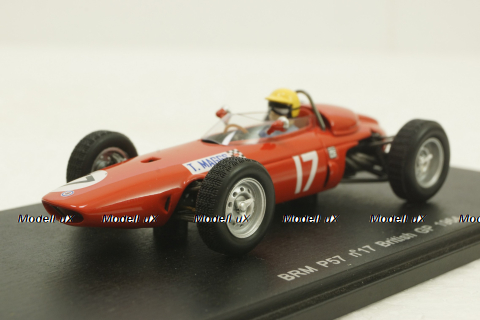 BRM F1 P57 N17 British GP 1964 T.MAGGS, S1666, Spark 1:43