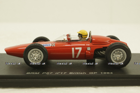 BRM F1 P57 N17 British GP 1964 T.MAGGS, S1666, Spark 1:43