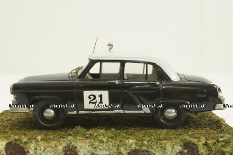 Газ-21 Волга, Ралли №21, черный, 1:43