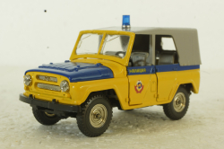 Уаз-469 А34, милиция, Тантал/Радон 1:43