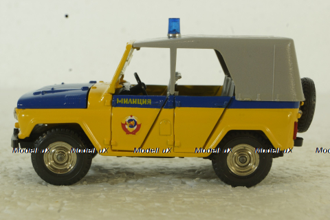 Уаз-469 А34, милиция, Тантал/Радон 1:43