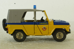 Уаз-469 А34, милиция, Тантал/Радон 1:43