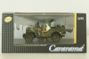 Jeep 1/4 ton military vehicle sabbia, Cararama 1:72