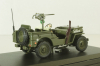 Jeep 1/4 ton military vehicle sabbia, Cararama 1:72